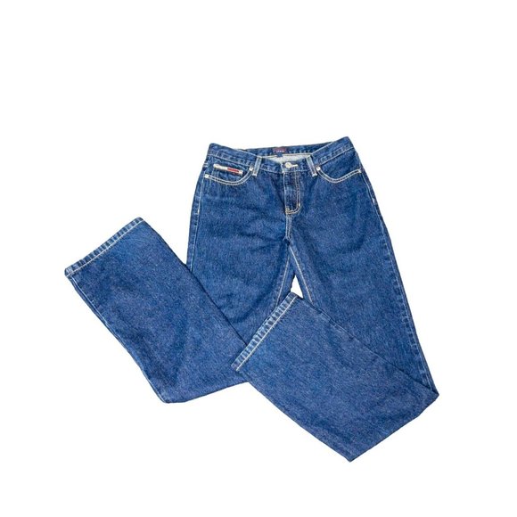 Women's Vintage‎ Tommy Hilfiger Flare Leg Jeans Size 7  (27) - Picture 2 of 6